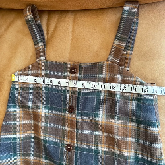 🇬🇧 Cawley Studios wool lined pinafore dress - Picture 10 of 13